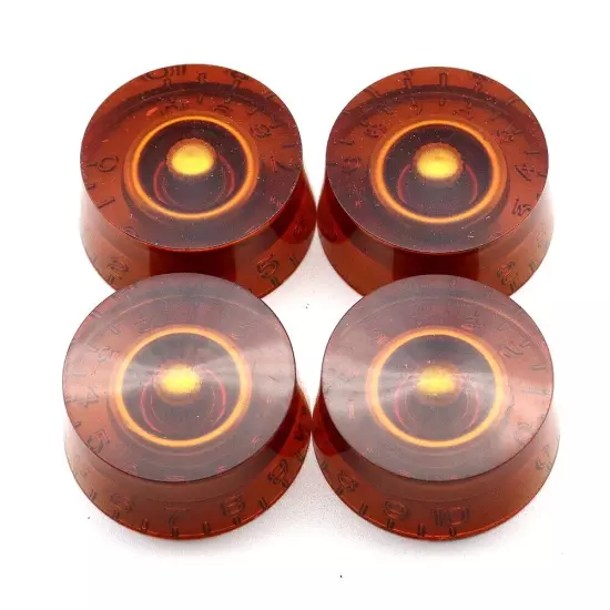 4Pcs Guitar Knobs Speed Volume Tone Control Knobs For Les Paul LP Style guitar