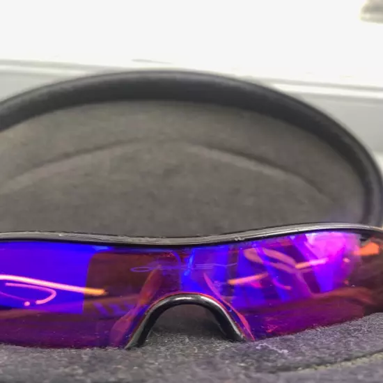 Oakley Radarlock PRIZM Lens Sunglasses Black/Silver Frame