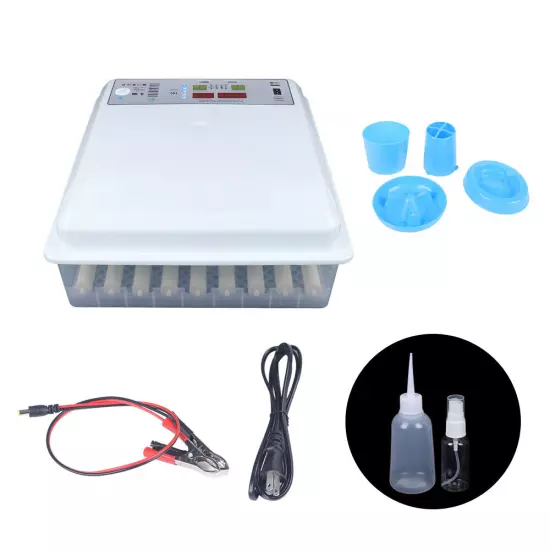 Egg Incubator 64 Eggs Digital Automatic Hatcher for Hatching Chicken Farm