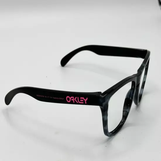 NEW OAKLEY FROGSKINS X FRAGMENT BRIGHT PINK FRAME- TRANSLUCENT & POLISHED ARMS