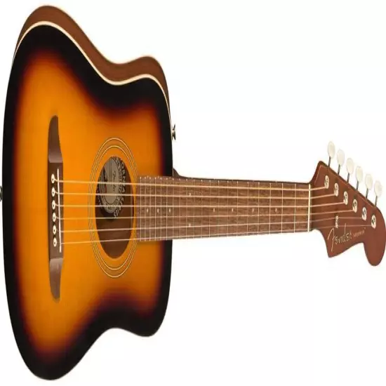 Fender Redondo Mini Acoustic Guitar with Gig Bag, 22.75" Scale - Sunburst