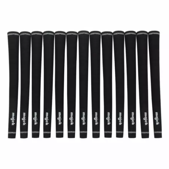 13 Piece Senior Men's Majek Jumbo Tour Pro Velvet Golf Grips +1/8" Thicker Std.