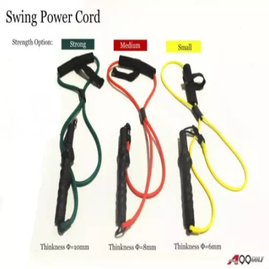 A99Golf Power Swing Cord Bands Exercise Fitness Yoga Pilates Workout Gym Righty