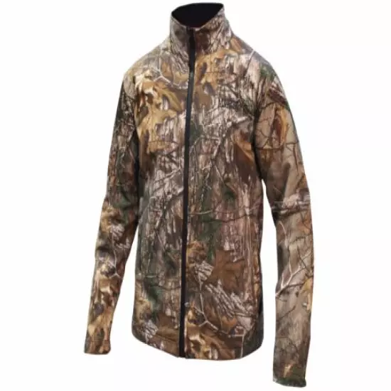 Mens Softshell Jacket Realtree Xtra Fleece lined Hunting Shooting Hiking Camping