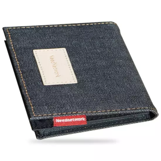 [Need Network] Okayama Denim Business Card holder Men's Ladies Brand Lar...