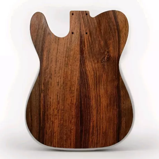 Unfinished Tele Body North Indian Rosewood #1