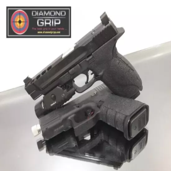 Diamondgripp Smith&Wesson M&P [S&W MP9/MP40] Silicone-Rubber Grip Tape SW MP9