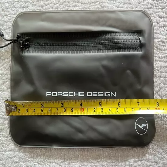 Lot of 3 Lufthansa Porsche Design Travel Cosmetic Toiletry Amenity Bags - New!