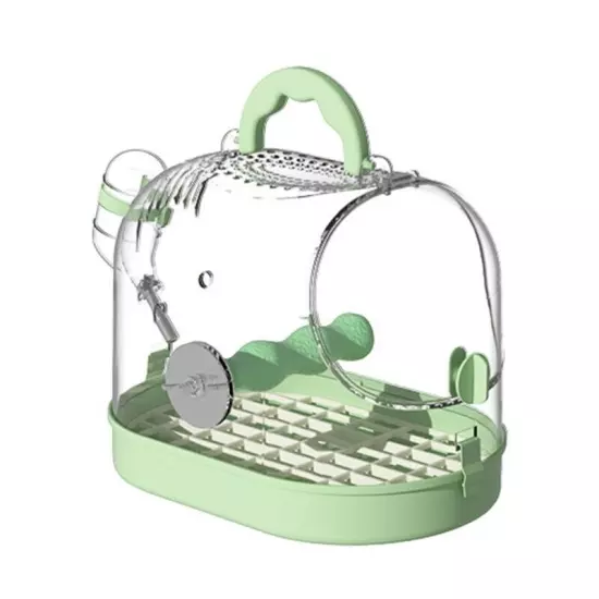 Indoor Outdoor Birdcage with Waterer Use Easy Observation Bird Carriers Box