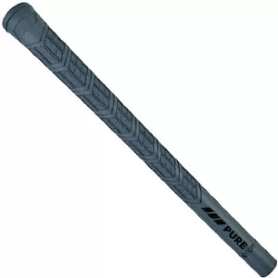 PURE DTX Titanium Gray Midsize (+1/16) Golf Grips - Authorized Distributor