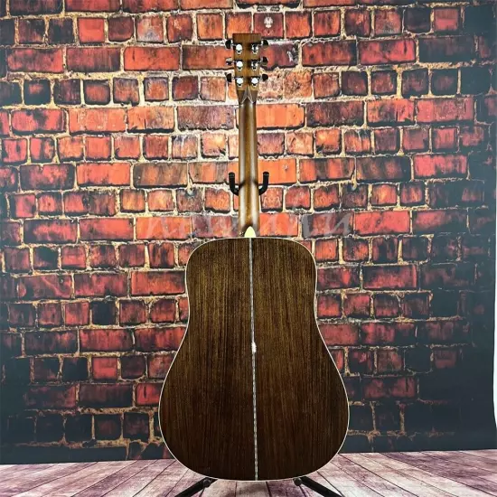 Custom D-28 acoustic guitar solid spruce top 41-inch in stock shipping quickly