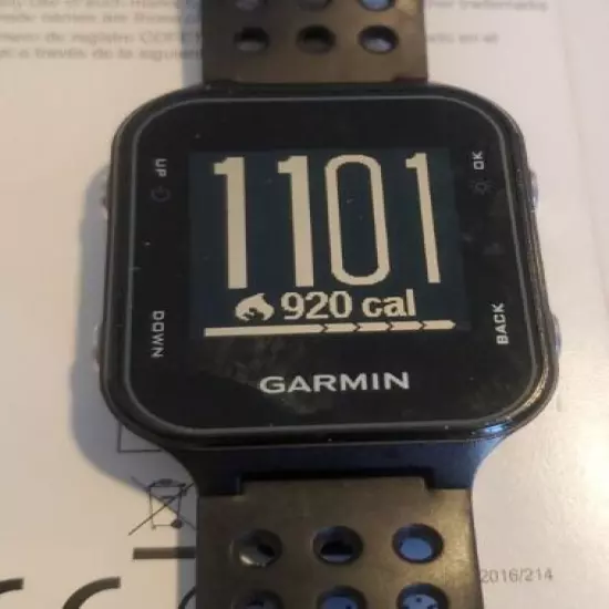 Garmin Approach S20 GPS Rangefinder Golf Watch 