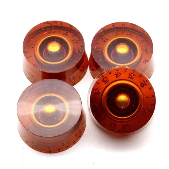 4Pcs Guitar Knobs Speed Volume Tone Control Knobs For Les Paul LP Style guitar