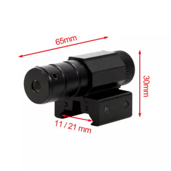 Tactical Pistol Gun Laser Sight Scope For Glock 17 Taurus G2c 20mm Picatinny