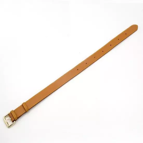 Real Leather Replacement Extension Strap Vachetta Natural Cowhide 3-Widths