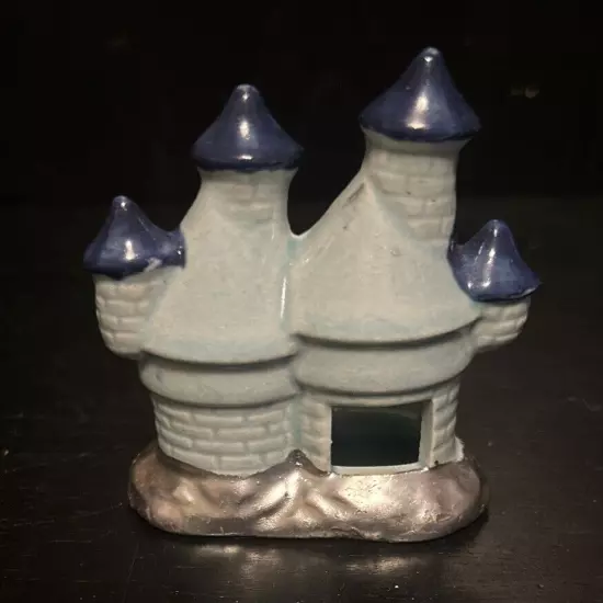 Vintage Japan Fish Tank Aquarium Decor Lot of 3 Pieces Castles Swim Thru 3”