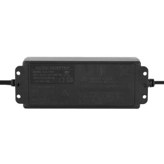 LED Display 3A/9-24V Output Adjustable Power Adapter with Multi level Protection