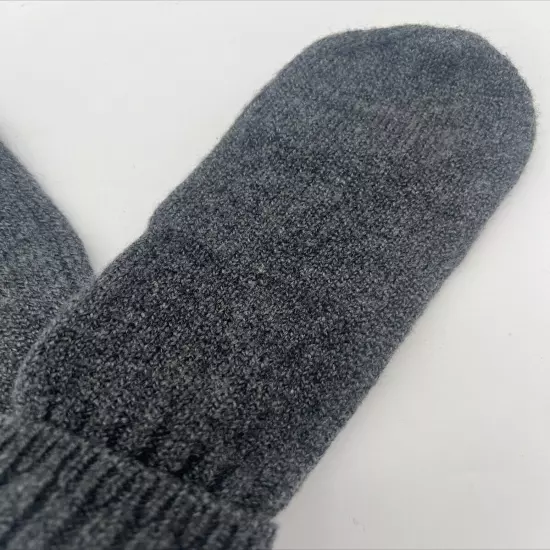 Universal Thread Mittens Responsible Style Grey One Size Fits All