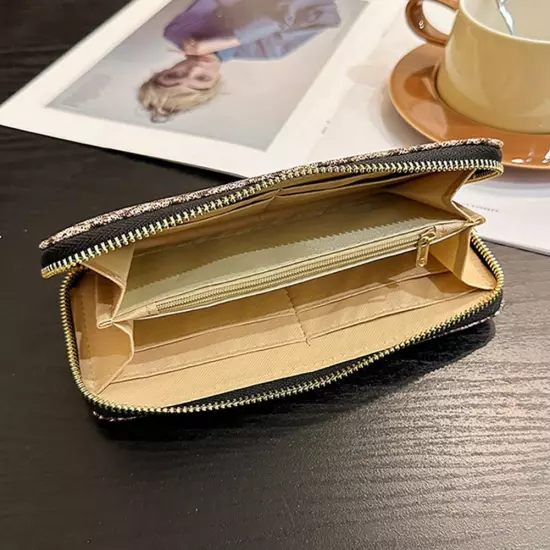 Wallet Long Zip Purse Card Phone Holder Case Women Clutch Handbag а)'