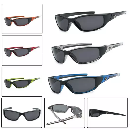 Polarized Nitrogen Sunglasses Sport Running Fishing Golfing Driving Glasses NWT