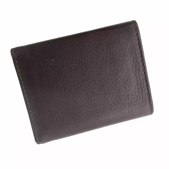 Brighton Men’s WALLET BILLFOLD BROWN Trifold Slim Credit Card Money Cash NEW