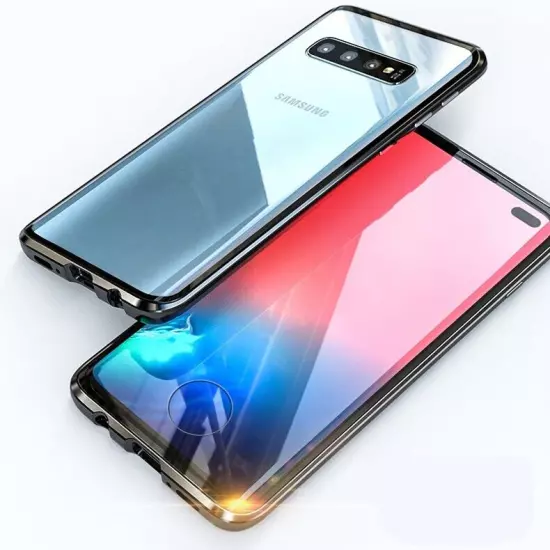 Waterproof Magnetic Double Side Case Cover for Samsung Galaxy S10+ SM-G975U USA