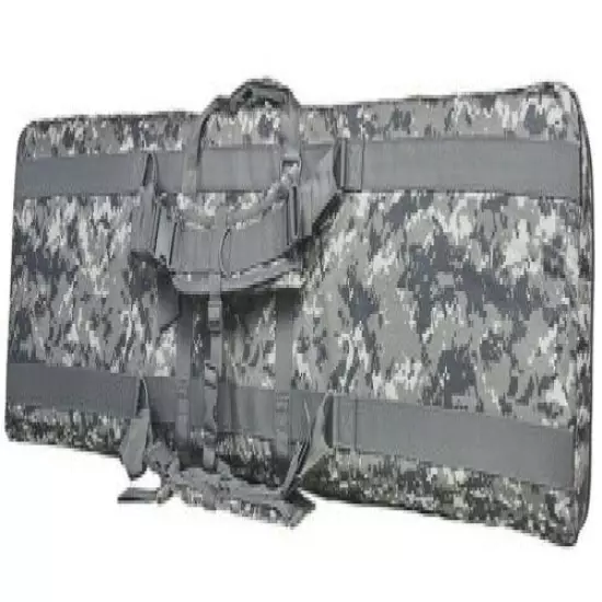 VISM Double Carbine Case 52" Dual Rifle Range Bag Shooting Hunting Tactical ACU~