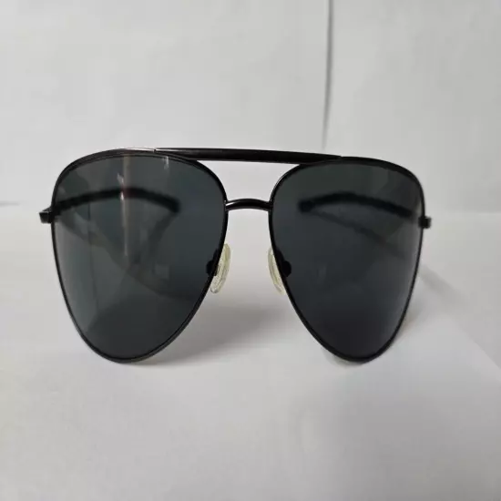 Smith Serpico Gunmetal Gun Aviator-Style Polarized Sunglasses