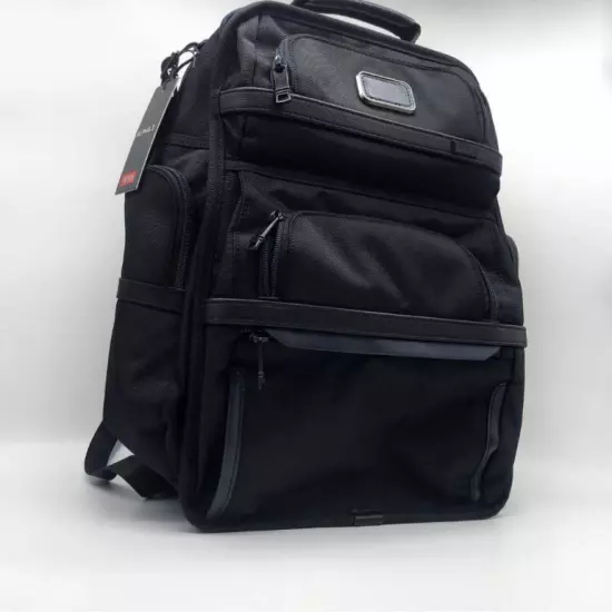 Tumi Alpha3 Brief Pack Blue Line Black