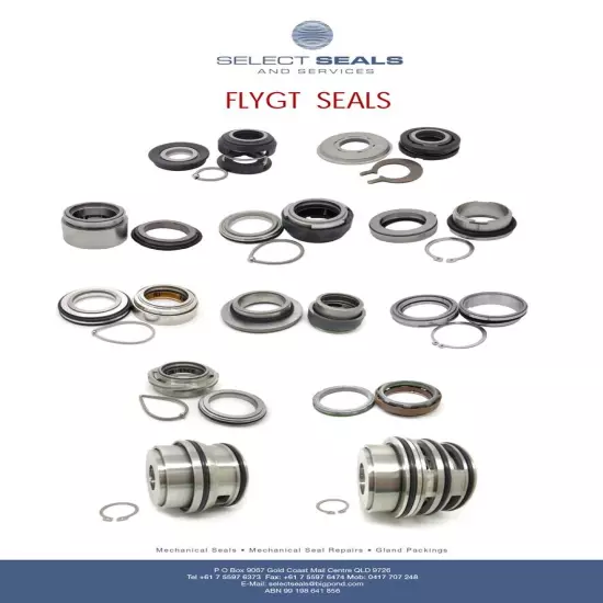 Flygt / XYLEM 3102 Submersible Pump Replacement Mechanical Seals