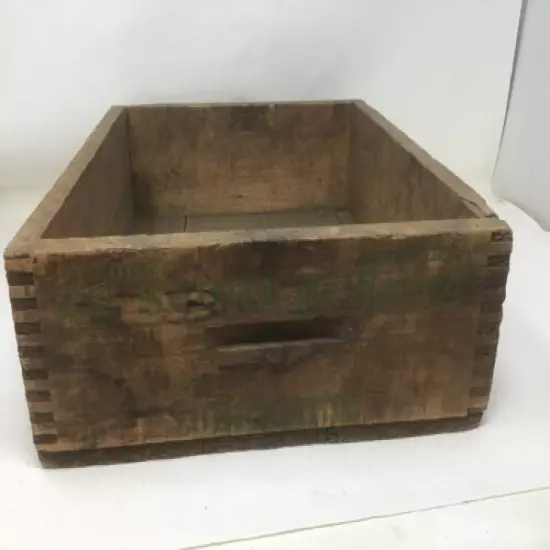 VINTAGE REMINGTON 22 SHORT HI SPEED DOVETAIL WOOD CRATE HUNTING, SHOOTING