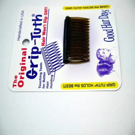 The Original Grip-Tuth® Good Hair Days Tuck Side Combs Made in USA Mix&Match