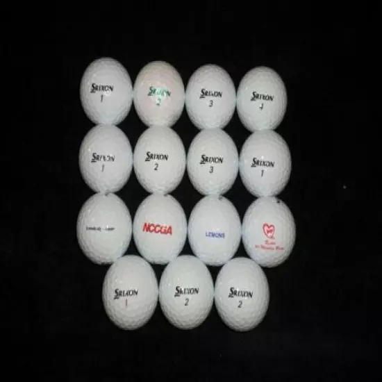 15 Srixon Z-Star Golf Balls