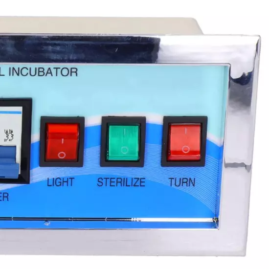 Automatic Poultry Egg Incubator Temperature Humidity Control Sensor System