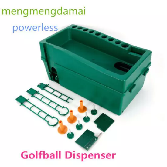 Automatic Golf Ball Pitching Machine Golfball Dispenser Powerless Golf Practice