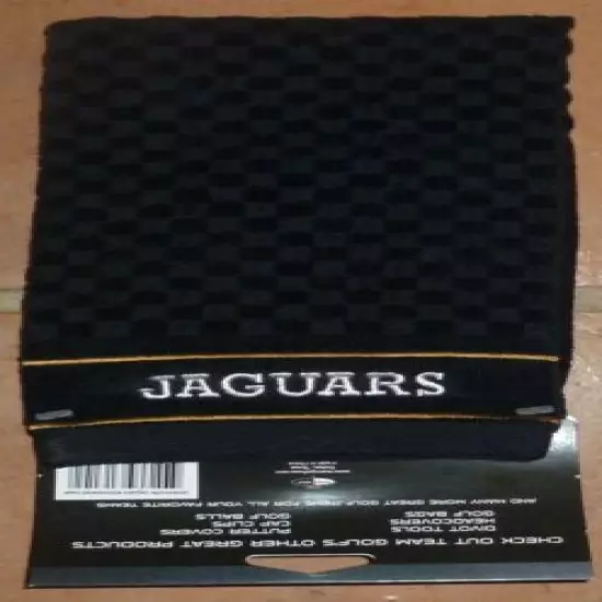 NFL Embroidered Tri-fold Towel - Jacksonville Jaguars Golf 