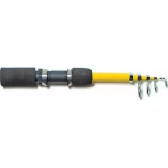 Eagle Claw PK555SP Pack-It Telescopic Spinning Rod, 5-Feet x 6-Inch, Multicolor