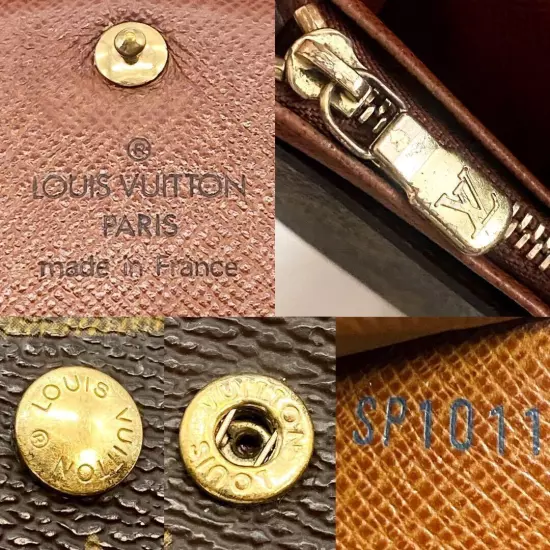 Louis Vuitton Monogram Porte Monnaie Tresor Bifold Wallet