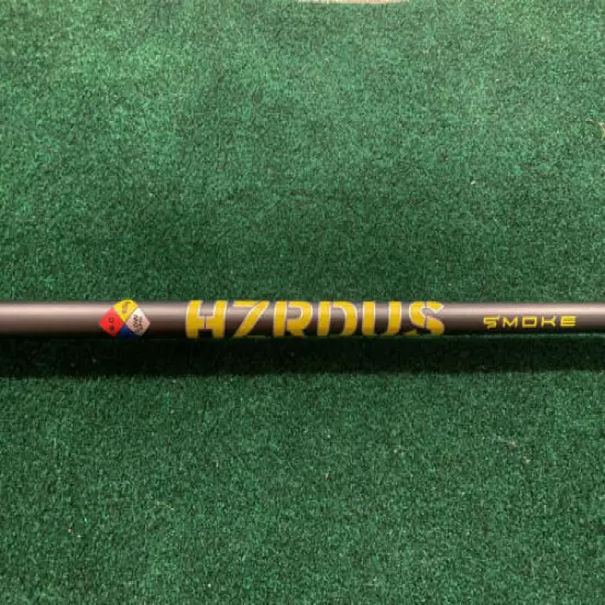 PROJECT X HZRDUS SMOKE YELLOW DRIVER SHAFT 60g 6.0 S STIFF .335 46'' UNCUT