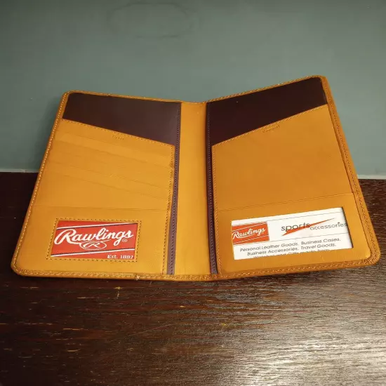 Rawlings Travel Passport Ticket Credit Card Slots Wallet RW100 Tan New