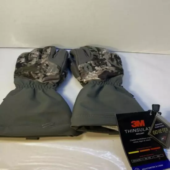 Mens Medium Insulated Hunting Gloves Instinct Gloves Goretex Scent Control Camo