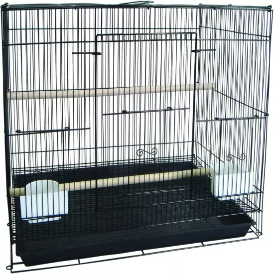 Small Breeding Cage, 24 X 16 X 16, Black