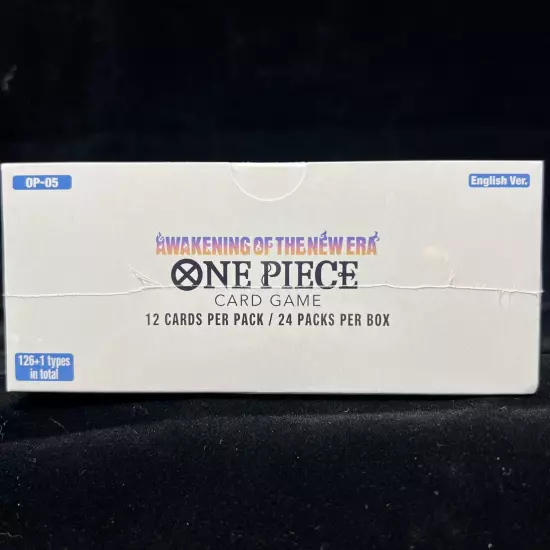 One Piece CCG AWAKENING OF THE NEW ERA OP-05 English Sealed Booster Box 24 packs