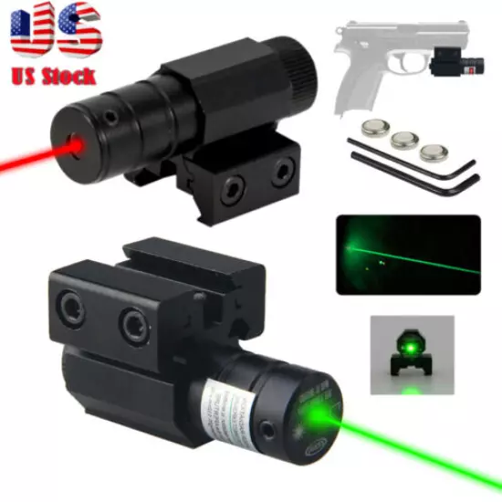 Tactical Pistol Gun Laser Sight Scope For Glock 17 Taurus G2c 20mm Picatinny