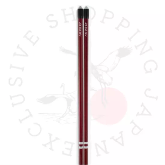 AUTHENTIC Vessel Golf Carbon Fiber Alignment Stick 36 in Red 2 Set Training