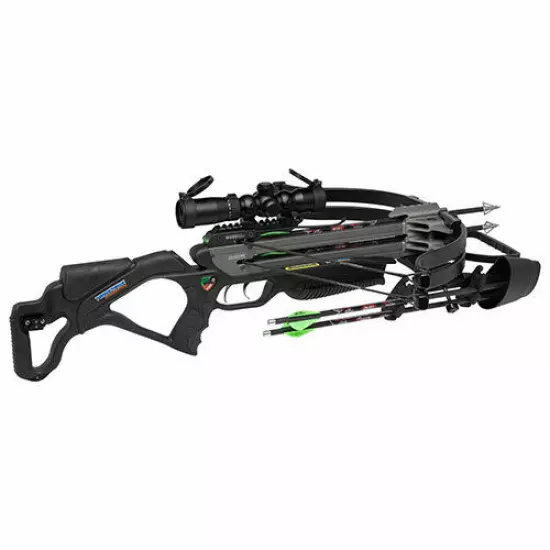 Excalibur Twinstrike Tac 2 Crossbow Pro Package - Lighted Arrows and More! 