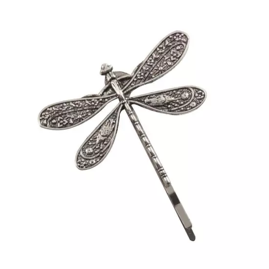 Dragonfly Shape Women Metal Hair Clips Barrette Slide Grips Hairpin Clip X9P4