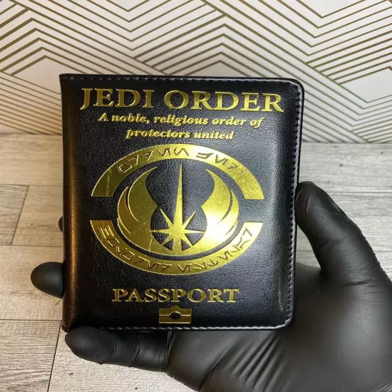 Star Wars Jedi Order Passport & Vaccination Card Holder Protector Cover Wallet