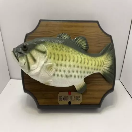 VTG Big Mouth Billy Bass, Take Me To The River & Don’t Worry, 1999 Gemmy Works!