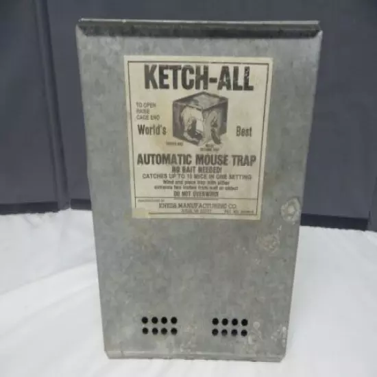 Ketch-all Automatic Mouse Trap